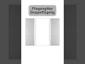 Fliegengitter Doppelflügel #fliegengitter #insektenschutz #bayzon #fliegengitterBalkontür