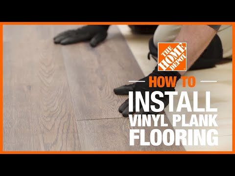 How to Install Vinyl Plank Flooring | The Home Depot