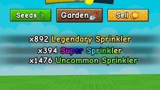 INFINITE SPRINKLER GLITCH is BREAKING GROW A GARDEN 2...
