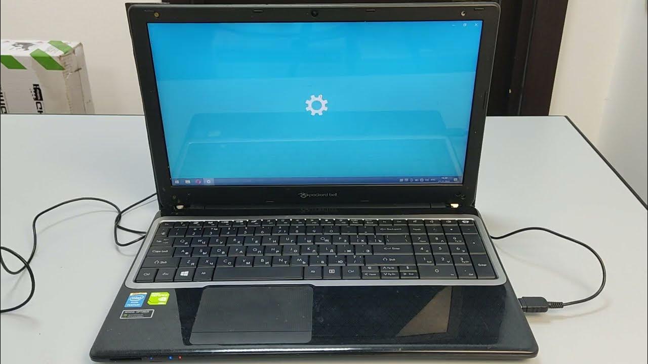 Ноутбук Packard bell TE69CX z5wt1 - YouTube