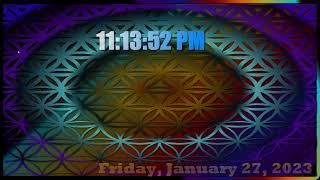 FullScreen WPF c# Clock