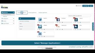 Xpress Sign-On - How to delete an Application screenshot 3
