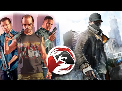 VERSUS: графон GTA5 VS Watch Dogs