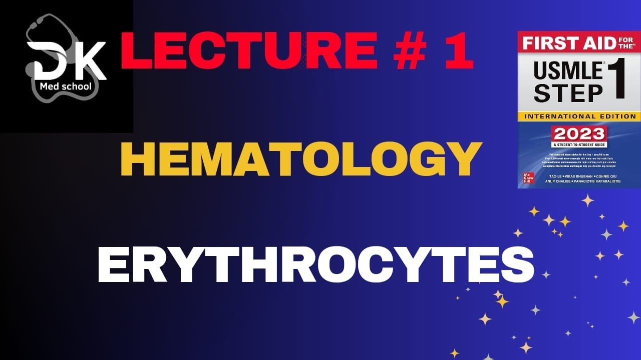 ERYTHROCYTES FROM FIRST AID USMLE STEP 1 HINDI/URDU - YouTube