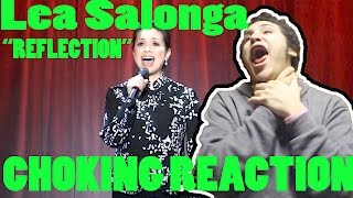 Lea Salonga (voice of Mulan) performs Reflection [CHOKING REACTION]