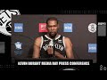 Kevin Durant Full Media Day Interview