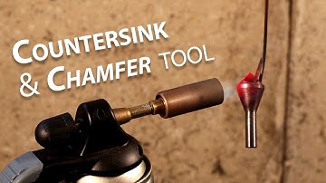 Zero Flute Countersink and Chamfer Cutter Project