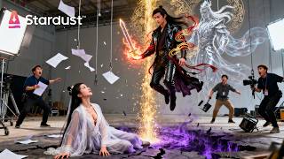 Multi-Sub🔥龙套演员竟是九天仙尊！片场当众护妻秒杀顶流，轮回千年的她终于记起我是谁！【让你拍仙侠剧，你真成魔尊了】 #cdrama screenshot 3