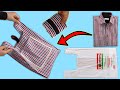 REUSABLE SHOPPING BAG / Recycling An Old Shirt Into A Shopping Bag  / DIY Bag / Recycling Old Cloth