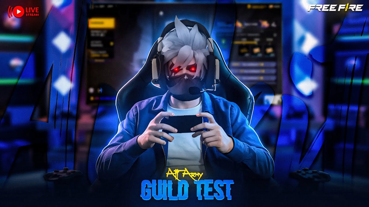 FF Live Guild Test 👽⚡|| ff Live Custom Room 😱 #freefirelive # ...