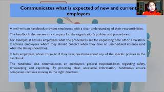 Employee Handbook Lesson 1 Free Gift Video