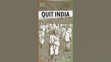 Quit India Movement Day | 8 August 1942 | Tribute to Our Freedom Fighters 🇮🇳