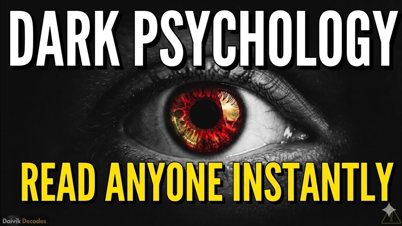 Dark Psychology Tricks to Read Anyone Instantly - YouTube