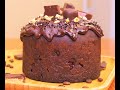 Шоколадна паска з начинкою | Шоколадный кулич с мягкой начинкой | Easter chocolate cake with filling