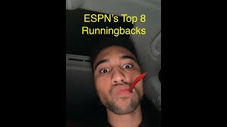 Top 8 ESPN RBS projections