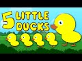 Five Little Ducks Nursery Rhyme For Children