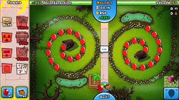 BTD Battles | 3 Tower BFB Colosseum Live Comm
