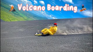 🌋 Volcano Boarding 🏂 in 🇳🇮 Nicaragua a MUST experience!