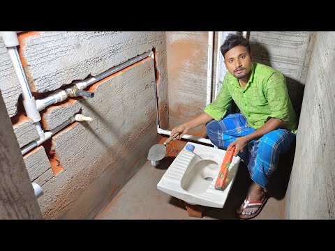 Indian toilet seat installation user