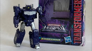 SHOCKWAVE Transformers Legacy Core Class Shockwave Review