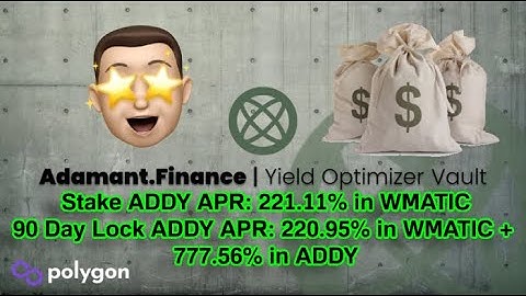Adamant Finance Amazing Growth Protected Me From Iron Drop