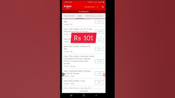 Airtel Prepaid Data Plan Rs 101 | 6 GB Data Recharge #universeofrakesh  #101