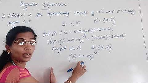 Lecture Video_Module2_Building Regular Expression Part1_C.Sharon Roji