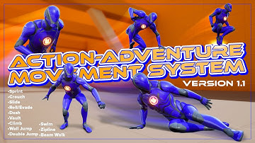 Action-Adventure Movement System v1.1 Integration Tutorial and Overview