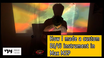 How I built a custom DJ and VJ instrument in Max MSP