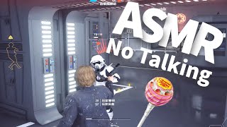 ASMR Hard candy lollipops No talking | ASMR Gaming Star Wars Battlefront 2 | Help sleep and relax