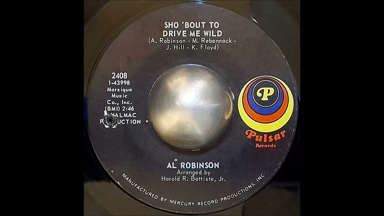 Al Robinson - Sho 'Bout To Drive Me Wild (7