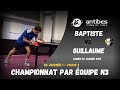 Championnat par quipe n3  baptiste 1925 pts vs guillaume w 2052 pts  n926