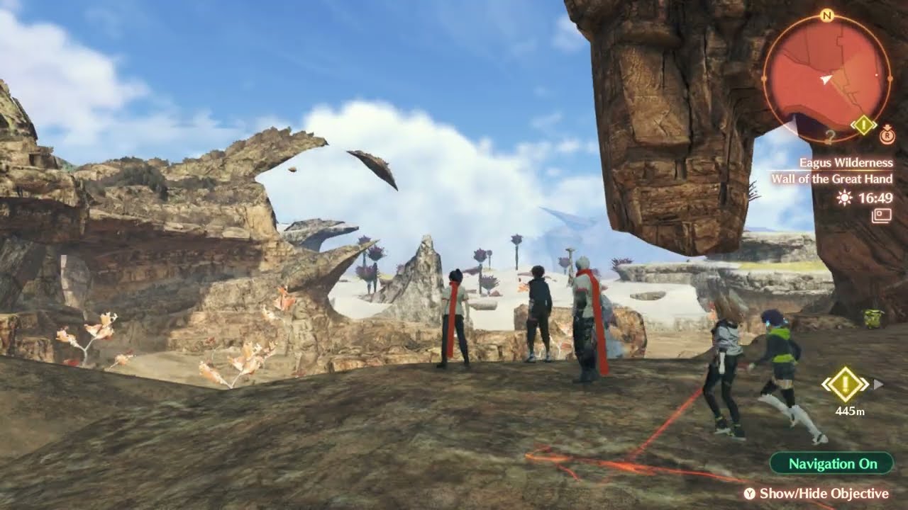 Xenoblade Chronicles 3 - Chapter 3 No Want of Courage: Defeat Baythe Vang Mob: Interlink Ouroboros