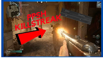 Call Of Duty WW2: PPSH KILLSTREAK ( 20 AND 9 GAMEPLAY )