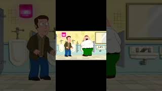 Family Guy Peeing Next To Chatty Guy.