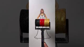 Thumbnail for Let’s Paint a Dress with Acrylic Technique! 🎨✨💃 #fashion #art #artistomg
