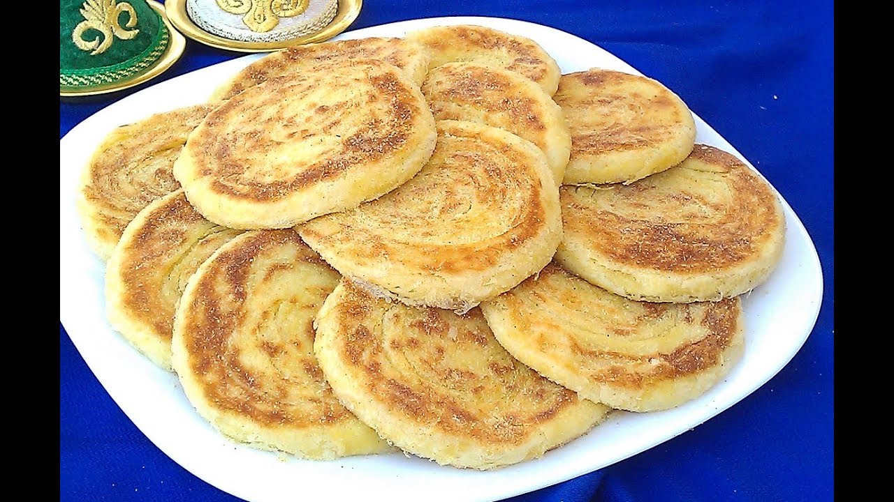 مخمار (مخمر) او ملوي مورق وهشيش بالحليب بدون اختمار باسهل واسرع طريقة لمائدة الافطار