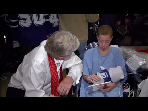 Leafs Visit Sick Kids Hospital - 2010 (HD)