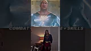 black Adam vs Supergirl
