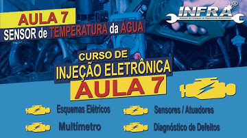 SENSOR DE TEMPERATURA DA ÁGUA - AULA 7 - CURSO DE INJEÇÃO ELETRÔNICA