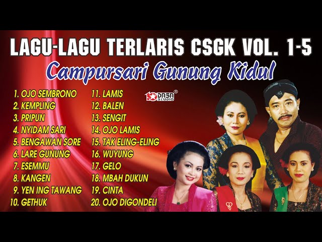 Lagu Lagu TERLARIS Campursari Gunung Kidul volume 1 - 5 class=