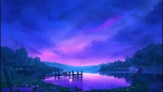 y2mate com   Anime Purple Evening Sky 4K Short Screensaver Live Wallpaper Relaxing Background Window