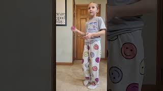 Welcome to more Yoyo tricks with Gracie!  Today's trick is around the world. Hope you enjoy! #yoyo
