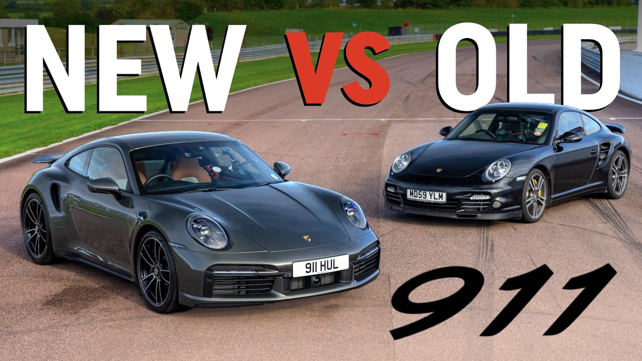 Old 911 vs new 911: Can an amateur driver beat the Stig?