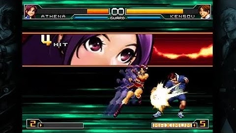 KOF2002UM - Athena MAX 2 combo