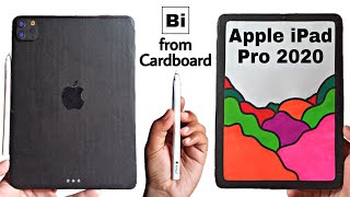 Apple iPad Pro 2020 & Apple Pencil from Cardboard | Diy Cardboard iPad | Bi