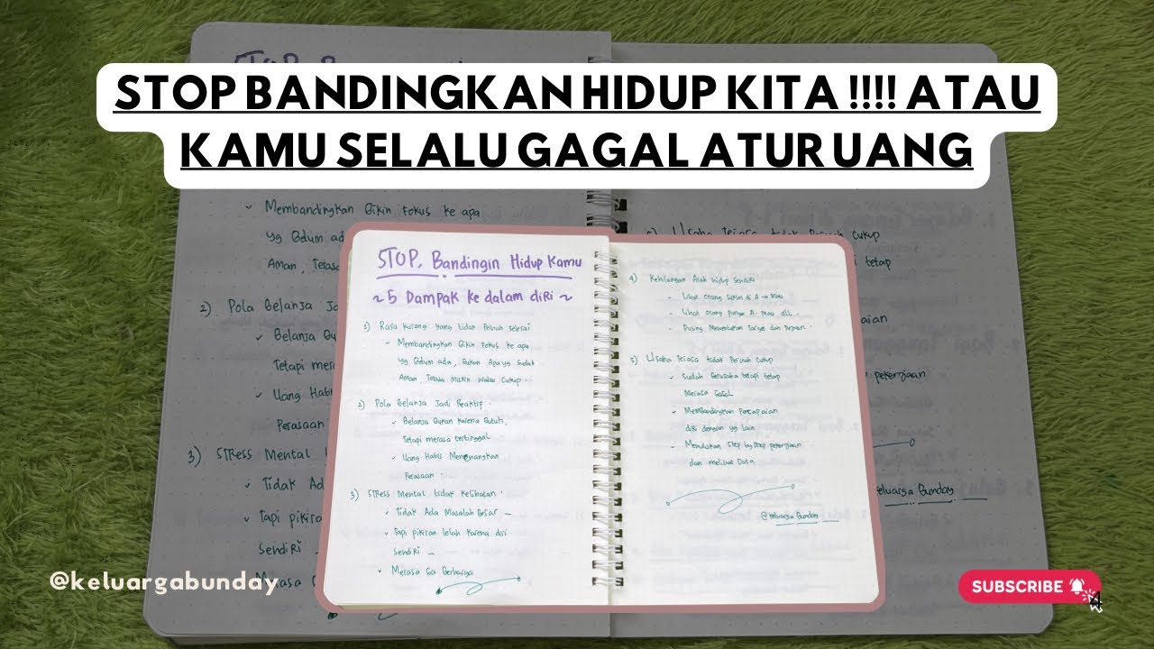 STOP BANDINGKAN HIDUPMU || DAN INI 5 DAMPAKNYA #mentalhealth 