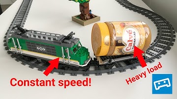 Drive LEGO Trains at constant speed with Python!
