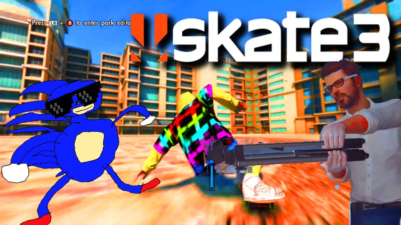 Skate 3 "Backwards Man Speed Glitch" YouTube