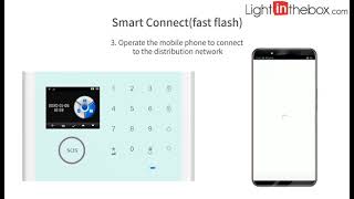 Tuya 2.4 Inch Wifi Home Security Alarm System  With Burglar Alarm App Control Detector 8554668 screenshot 4
